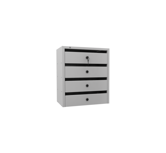 4-х секционный почтовый ящик «Оптима» 